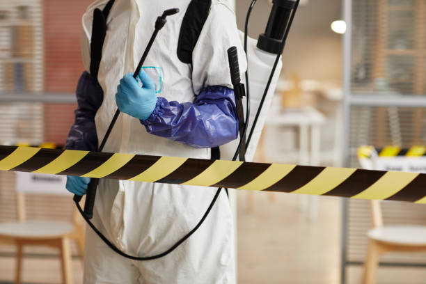 Professional Blood Cleanup technician working in Harrisburg, NC